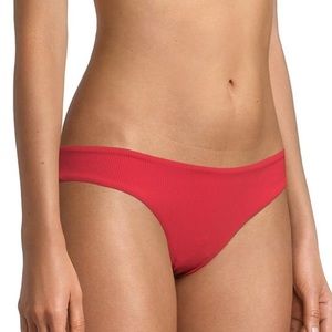 ☀️ NWT Onia Lily Bikini Bottom Size S in red